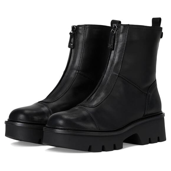 Sam Edelman Shoes - Sam Edelman Womens Cooper Lug Sole Boots US 9 M EU 40 Black Leather NIB
